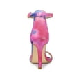 thumbnail image 2 of BLISSFUL STEP Mother's Day Women's Sandals Stiletto Heels Ankle Strap Tie Dye Sandals Blue Pink 6, 2 of 7
