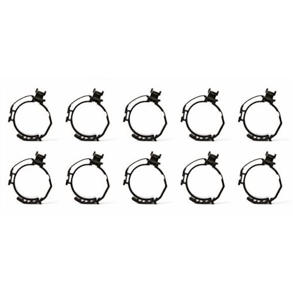 SnapnStrut SNS 56-63P Pipe Hanger for 2" sched 40, 2inch EMT-10 Pack, American Made, one Piece Hanger for pies, Cables, Conduit