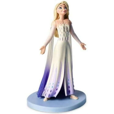 Disney Elsa Action Figure, PVC, Frozen 2 White & Purple Gown