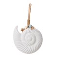 thumbnail image 3 of Adorno de madera mediterráneo para decoración del hogar, decoración de madera para interiores y exteriores, colgante de pared. Blanco, 3 of 9