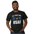 thumbnail image 4 of US Air Force Fly Fight Win USAF Men's Graphic T Shirt Tees Brisco Brands S, 4 of 5
