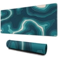 thumbnail image 1 of Extra Large Topographic Patterned Desk Mouse Pad - Non-Slip Rubber Base for Greater Comfort and Style - A Perfect Enhancement to Your Desk Decor, 1 of 7