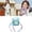 C, variant on Glass&Bottle 400ML Retro Phone Shaped Water Bottle with Adjustable Shoulder Strap Leak Proof Drinking for Outdoor Travel Sports Featuring 3D Stickers and Durable Build