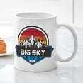 thumbnail image 5 of CafePress - Big Sky Big Sky Montana Mugs - 11 oz Ceramic Mug - Novelty Coffee Tea Cup, 5 of 6