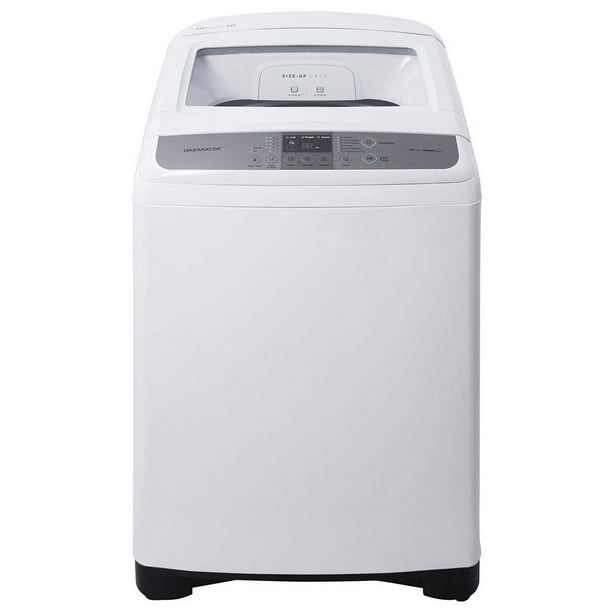 LAVADORA 18KG DAEWOO DWF-DG361BWW1 TAPA CRISTAL BLANCA
