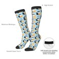 thumbnail image 4 of Naloa FUNNY CAT IS DRINKING WATER Knee Socks, High Socks Long Stretchy Sock Women Knee High Stocking, Long Socks for Women, 4 of 6