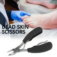 thumbnail image 6 of Professional Black Nail Scissors For Cuticle Trimming And Nail Shaping 70g Precision Grooming Tool, 6 of 8