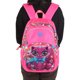 thumbnail image 5 of Mochila escolar con bolsillo con cremallera Mochila de gran capacidad para estudiantes resistente al desgasteRose Red, 5 of 9