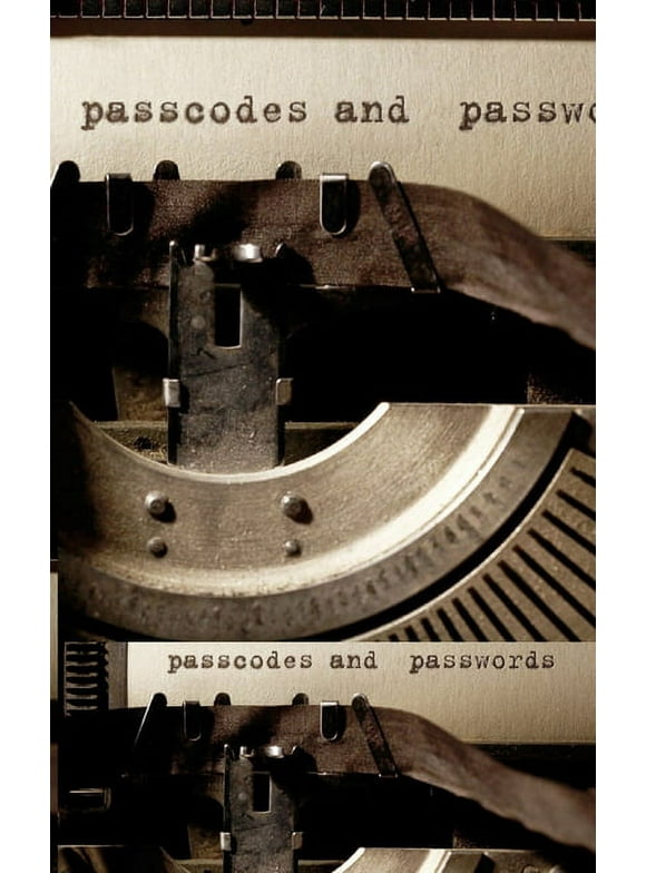 passwords and passcodes creative blank journal: passwords and passcodes creative blank journal (Paperback)
