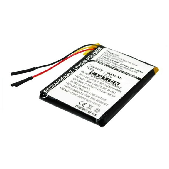 Batteries N Accessories BNA-WB-P8858 Player Battery - Li-Pol, 3.7V, 800mAh, Ultra High Capacity - Replacement for Philips 0 Battery