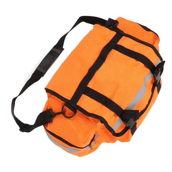 Empty Bag, Splash Proof Empty Trauma Kit Large Compartments For Hiking