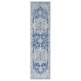 thumbnail image 2 of SAFAVIEH Brentwood Ezra Oriental Runner Rug, Blue/Gray, 2' x 8', 2 of 11