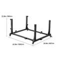 thumbnail image 3 of KFFKFF Jeep Door Transport Trolley, Quad Door Mobile Storage Stand with Enhanced Rubber Padding, Robust Vehicle Door Support Trolley Compatible with Jeep Wrangler JK JL/Gladiator JT 2007- 2023 JK JL, 3 of 9