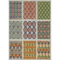 thumbnail image 1 of Ahgly Company Machine Washable Indoor Rectangle Transitional Sepia Brown Area Rugs, 3' x 5', 1 of 1