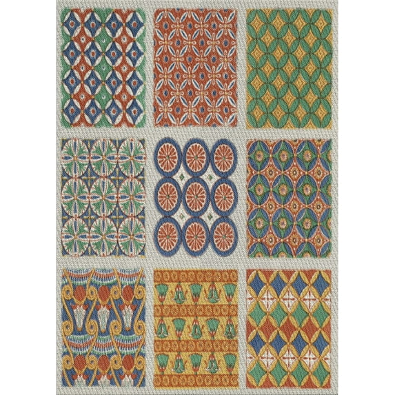Ahgly Company Machine Washable Indoor Rectangle Transitional Sepia Brown Area Rugs, 3' x 5'