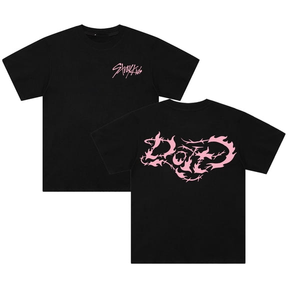 Stray Kids Do It Album Merch T-shirt Crewneck Short Sleeve Cotton Tee Women Men Streetwear Tops