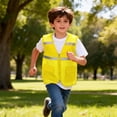 thumbnail image 2 of BOOMNY Toddler Boys Sleeveless Hi Vis T Shirts Reflective High Visibility T-Shirts Loose Mesh Vest, Sizes 11-12 Years, 2 of 6