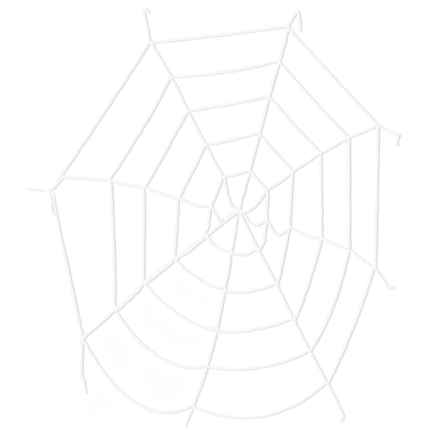 Arañas Aterradoras Negras Patas Araña Flexibles Halloween para Patio (telaraña)
