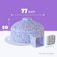 thumbnail image 2 of Skywin Air Inflatable Children's Play Tents, Polyester Fabric Purple, 2 of 7