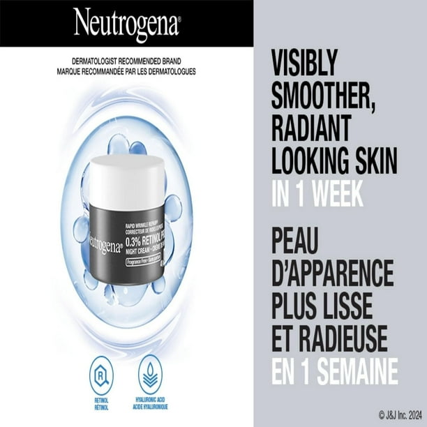 Neutrogena Rapid Wrinkle Repair Retinol Pro+ Night Cream - Walmart.ca
