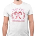 thumbnail image 2 of Candy Cane Christmas Club Shirt Unisex Large White, 2 of 5