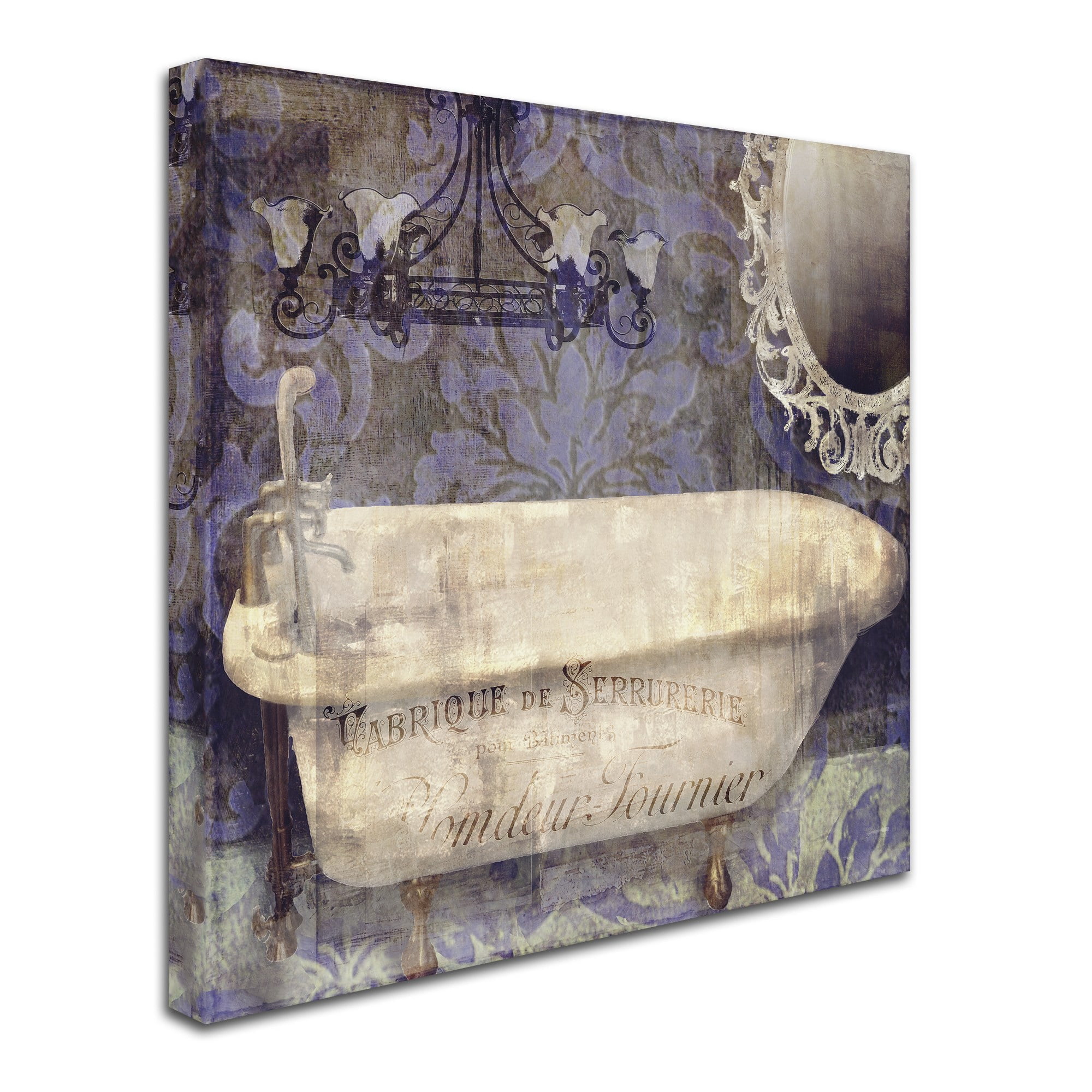 Trademark Fine Art "Le Bain Paris II" Canvas Art by Color Bakery