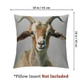 thumbnail image 3 of Happy Goat Farmhouse Pillows - Farmhouse Pillow Cover - Farm Animal Pillow Cover - Farmhouse Pillow Covers - Rustic Decor Pillow, 3 of 7