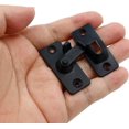 thumbnail image 3 of Cerradura de puerta CHAO de acero inoxidable en ángulo recto de 90 grados negro, 3 of 5