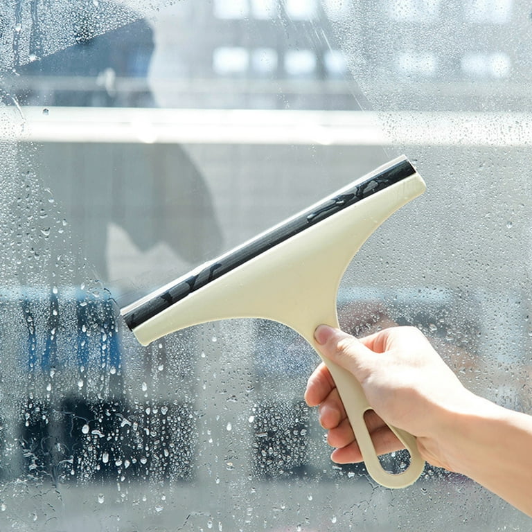 Shower Squeegee for Shower Glass Door Bathroom Tile and Mirror, Streak-Free