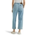 thumbnail image 3 of Lee Women's Legendary Wide Leg Seamed Crop Capri Jean Light Eternal Fade New NWT, 3 of 5
