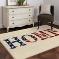 thumbnail image 3 of 3'x5' Area Rugs, Khaki Vintage Indoor Outdoor Area Rug for Living Room Bedroom, American Flag Retro Art Rustic Washable Bathroom Rugs Kitchen Floor Carpet Mats Home Decor Aesthetic, 3 of 8