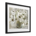 thumbnail image 2 of Stupell Industries Traditional Gentle White Petals in Vase Black Framed Print Under Glass, 16 x 13, by Nan, 2 of 8