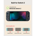 thumbnail image 6 of Belkin Nintendo Switch 2 Case Grip, Dockable & Quick-Release Design, Ergonomic Non-Slip, Kickstand Compatible Protective Case, Comfortable Joy-Con 2 Handheld Grip, Switch 2 Gaming Accessories - Black, 6 of 7