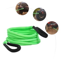 Miumaeov 5/8"x 20ft 15100lbs Long Towing Rope Outdoor Portable Elasticity Recovery Rope Kit with Handbag