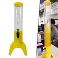 thumbnail image 4 of Dispensador de cerveza, dispensador de bebidas, grifo de cerveza fácil de dispensar para el día del juego Amarillo, 4 of 9