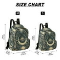 thumbnail image 3 of ALAZA Magical Bohomia Moon and Star Womens Travel Laptop Backpack Large Daypack Ladies Shoulder Bags M, 3 of 7