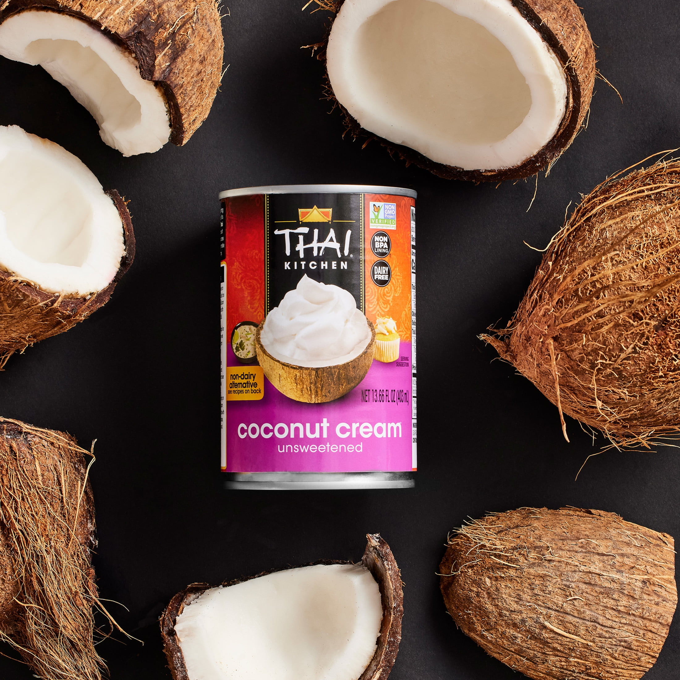 Thai Kitchen Gluten Free Unsweetened Coconut Cream, 13.66 fl oz Can