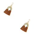 thumbnail image 3 of Qarigey Llaveros de arcoíris tejidos, joyería exquisita, accesorio de moda, decoración tejida, bolso, adorno, cuentas, bolso, regalo Type4 NO4, 3 of 6