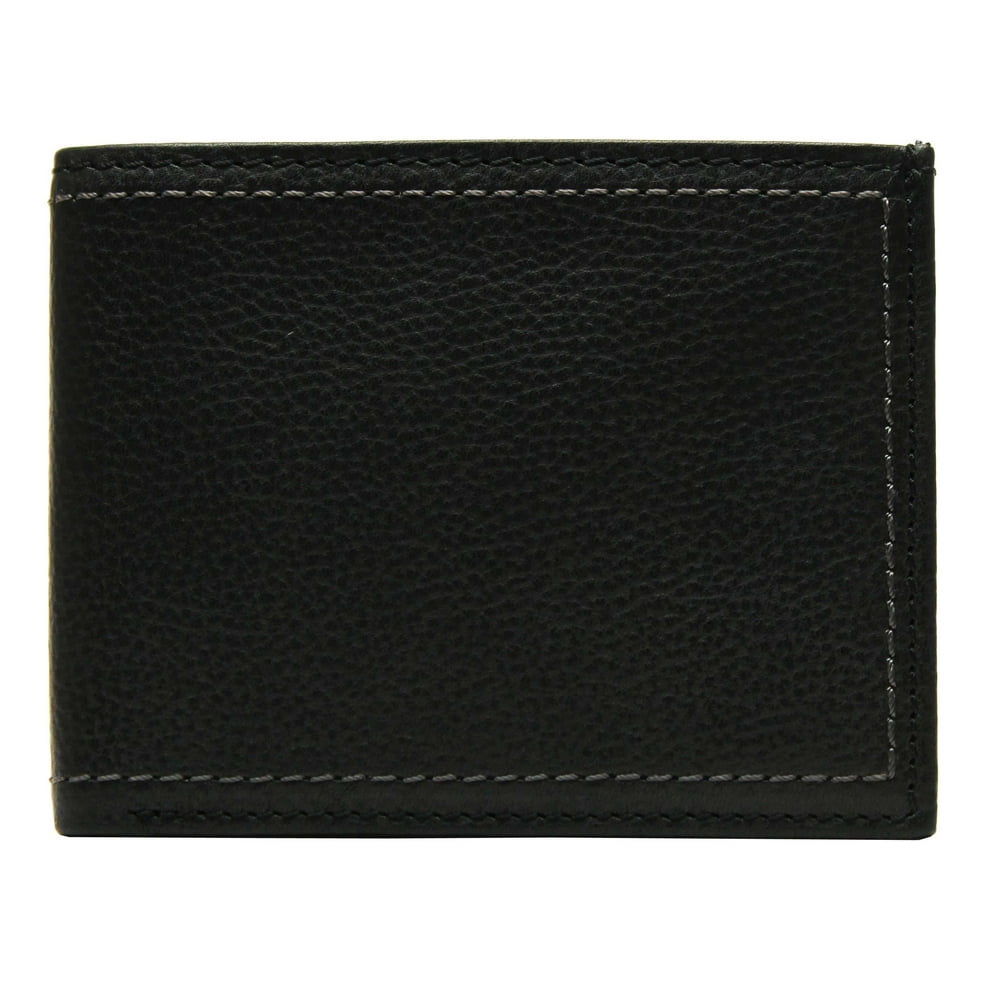 Men's Jumbo Bifold ID Leather Wallet