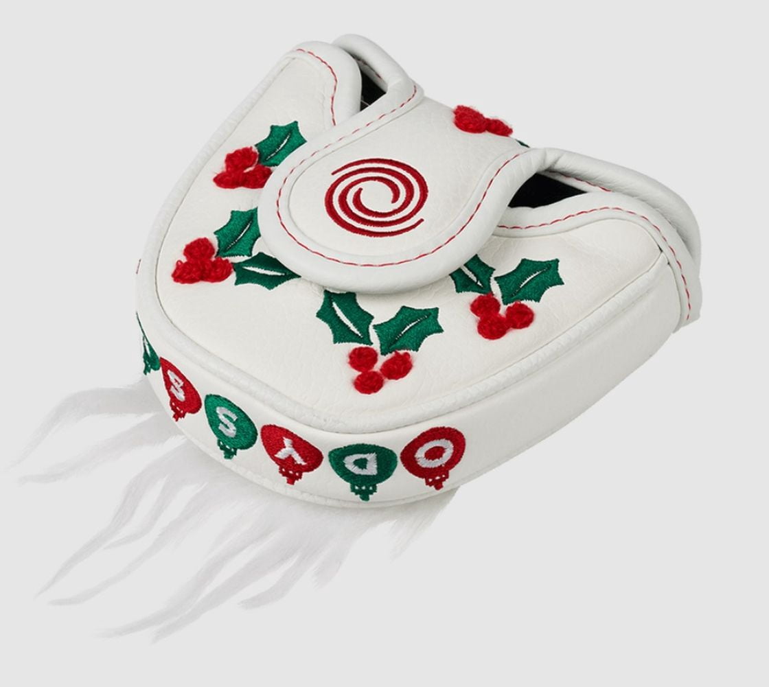 Odyssey Santa Claus Mallet Putter Headcover (White/Red/Green) RARE NEW
