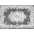 thumbnail image 1 of Ahgly Company Indoor Rectangle Medallion Gray French Area Rugs, 5' x 8', 1 of 1