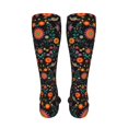 thumbnail image 6 of Yiaed Mexican Flower And Birds Print Great elasticity Adult Stockings Sports socks for Men and Women-One Size, 6 of 8