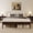 Chocolate, variant on Wood Full Platform Bed with Wood Slats and Metal Support, 15Inch High Bed Frame for Small Space, No Box Spring Needed, Chocolate