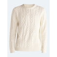 thumbnail image 5 of Free Assembly Men's Patchwork Fisherman Sweater, Midweight, Sizes XS- 3XLT, 5 of 5