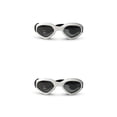 thumbnail image 2 of Greeniant 1 par de gafas de sol ABS para mascotas, plegables, informales, adorables, de Color sólido, para esquiar al aire libre, snowboard, Blanco 2piezas, 2 of 6
