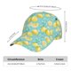 thumbnail image 2 of Balery Yellow Lemon Gorra de béisbol de tamaño ajustable para correr, entrenar y actividades al aire libre. Gorra de papá para todas las estaciones., 2 of 6