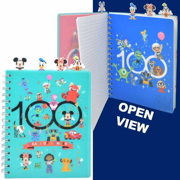 Disney 100th 4-Tab Poly Journal