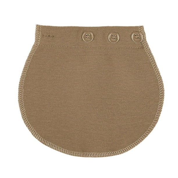 Extensión de pantalones de embarazo, extensión de , pantalones de maternidad, extensión de pantalones Caqui Zulema Extensor de pretina de embarazo