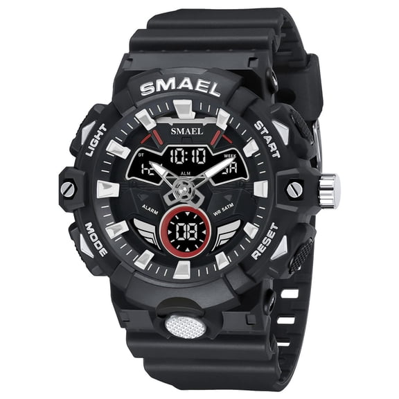SMAELMen Sport Watches SMAEL Original Wristwatches Dropshipping Brand 50M Waterproof Clock 8085 Alarm Young Yellow New Quartz Watch