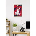 thumbnail image 2 of NBA Washington Wizards - Alexandre Sarr 25 Wall Poster, 14.725" x 22.375" Framed, 2 of 5